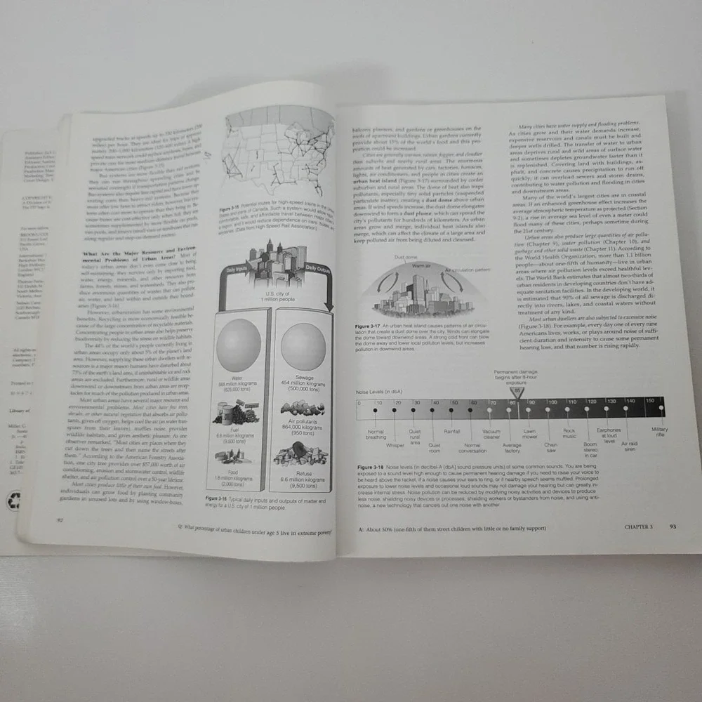 Sustaining the Earth : An Integrated Approach by G. Tyler Miller Jr. (1999,...